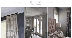 Desktop Screenshot of impressivewindowsandinteriors.com