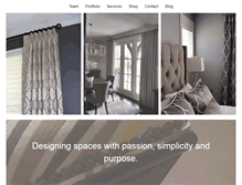 Tablet Screenshot of impressivewindowsandinteriors.com